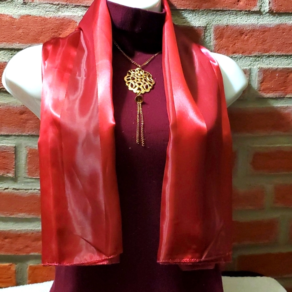 Ladies Sheer, two-tone Scarf - $5 - NWT.